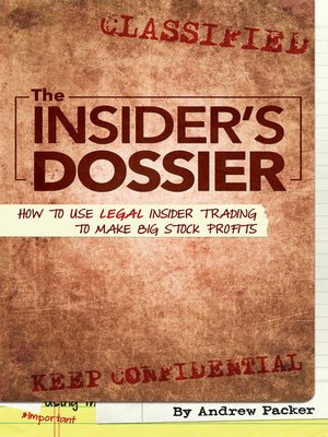 cover image of The Insider's Dossier